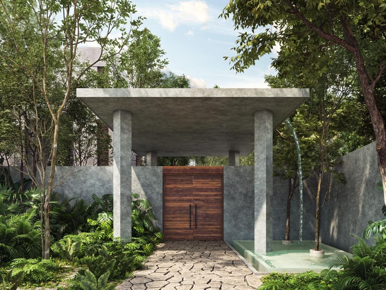 Residencia de 2 Recámaras con Rooftop y Piscina Privada 
