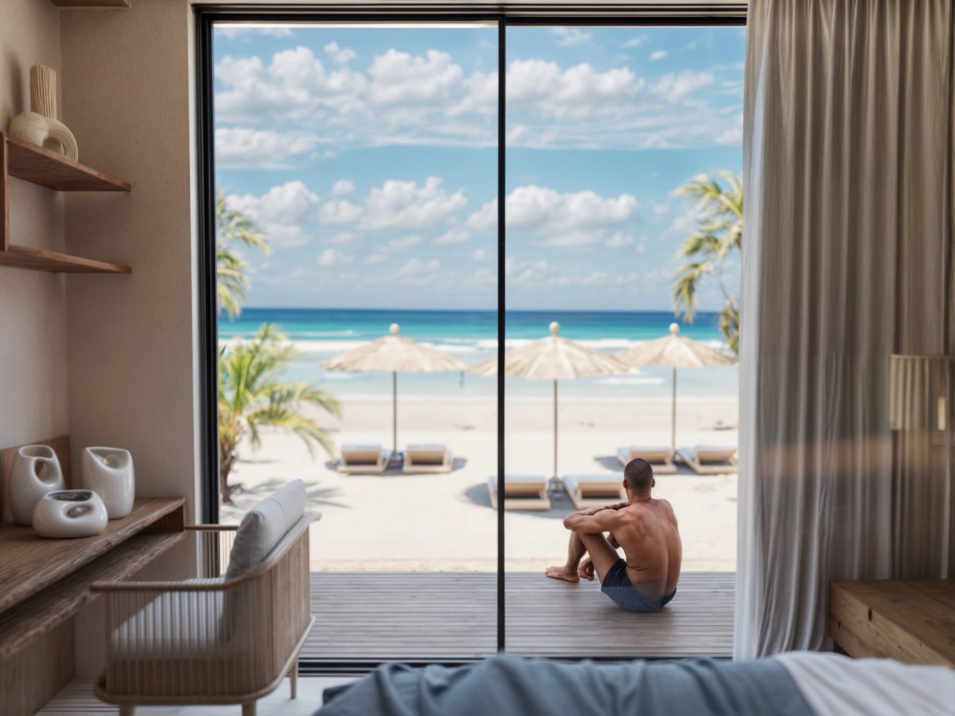 Penthouse Compacto con Rooftop Lujoso Frente al Mar