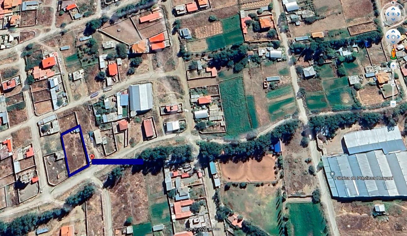 VENTA DE TERRENO AMURALLADO EN SACABA, COCHABAMBA, BOLIVIA 